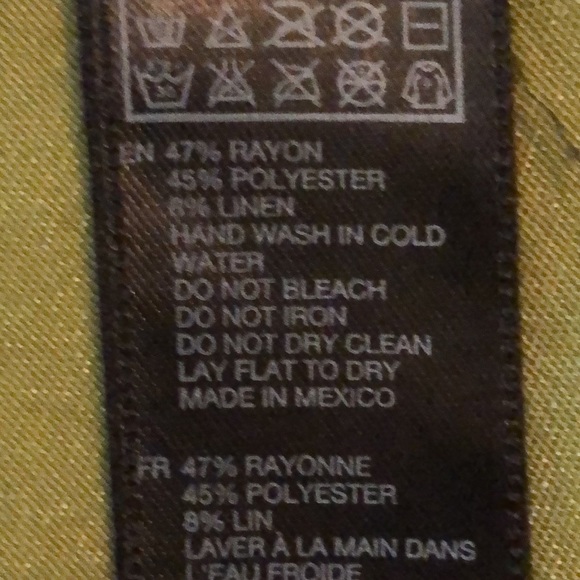 Forever 21 long sleeve black and grey striped scoop neck sweater/t-shirt sz L - Picture 8 of 8